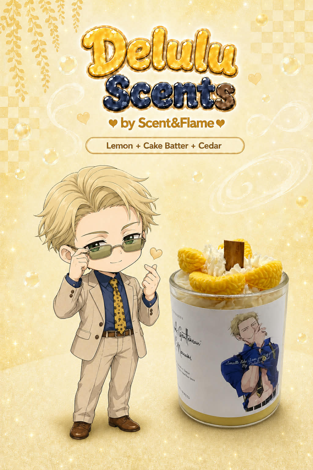 Jujutsu Kaisen Dessert Candle