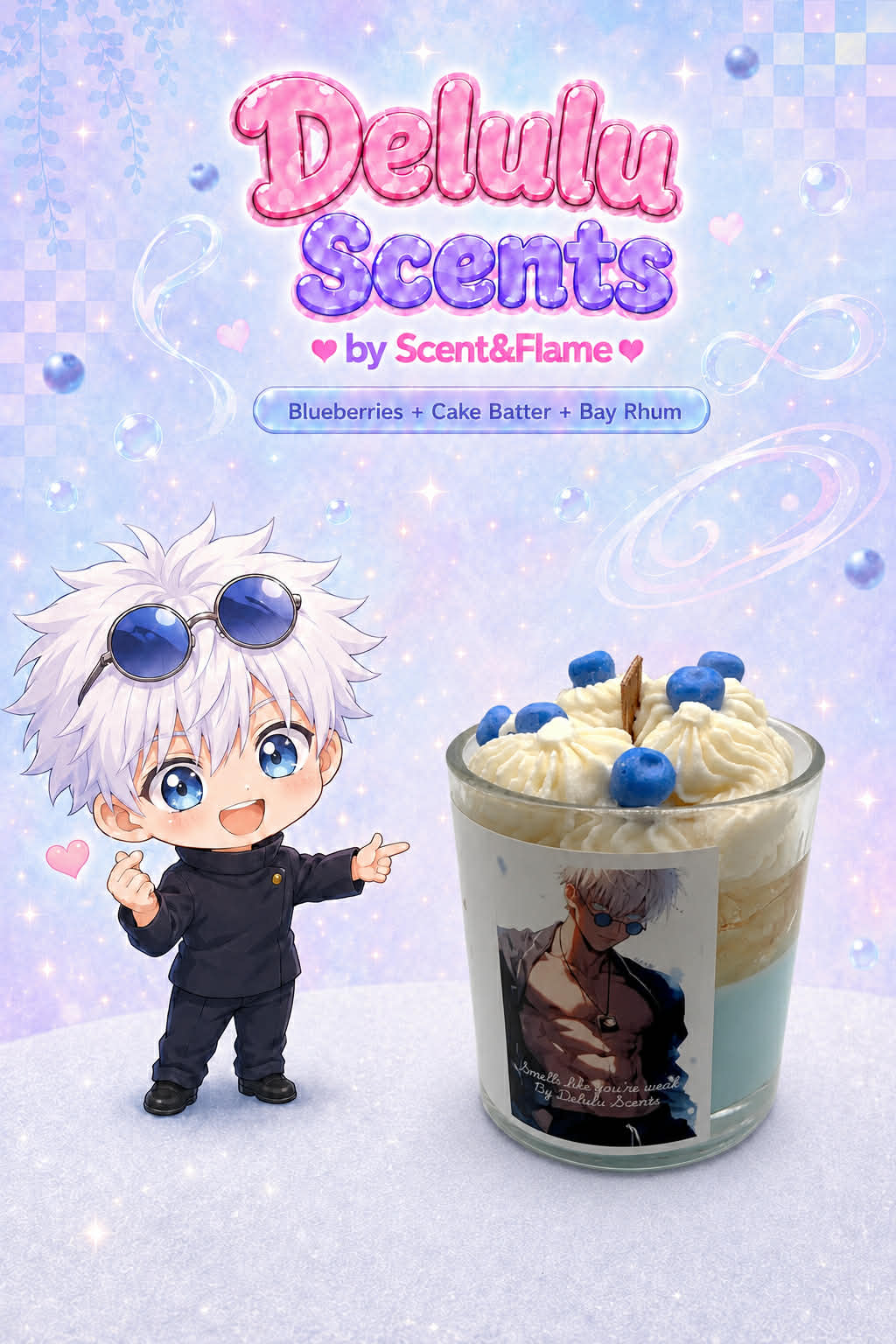 Jujutsu Kaisen Dessert Candle