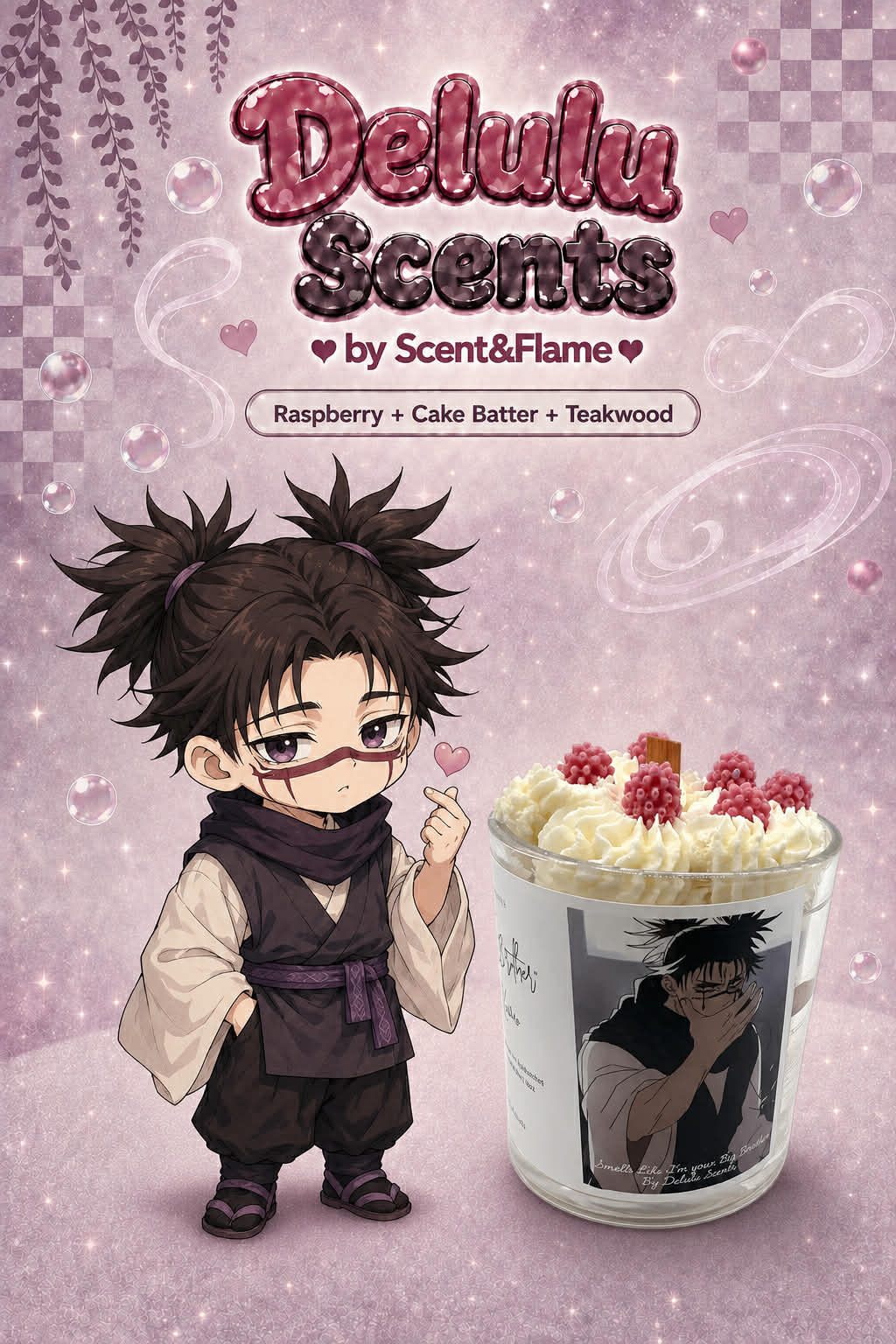 Jujutsu Kaisen Dessert Candle