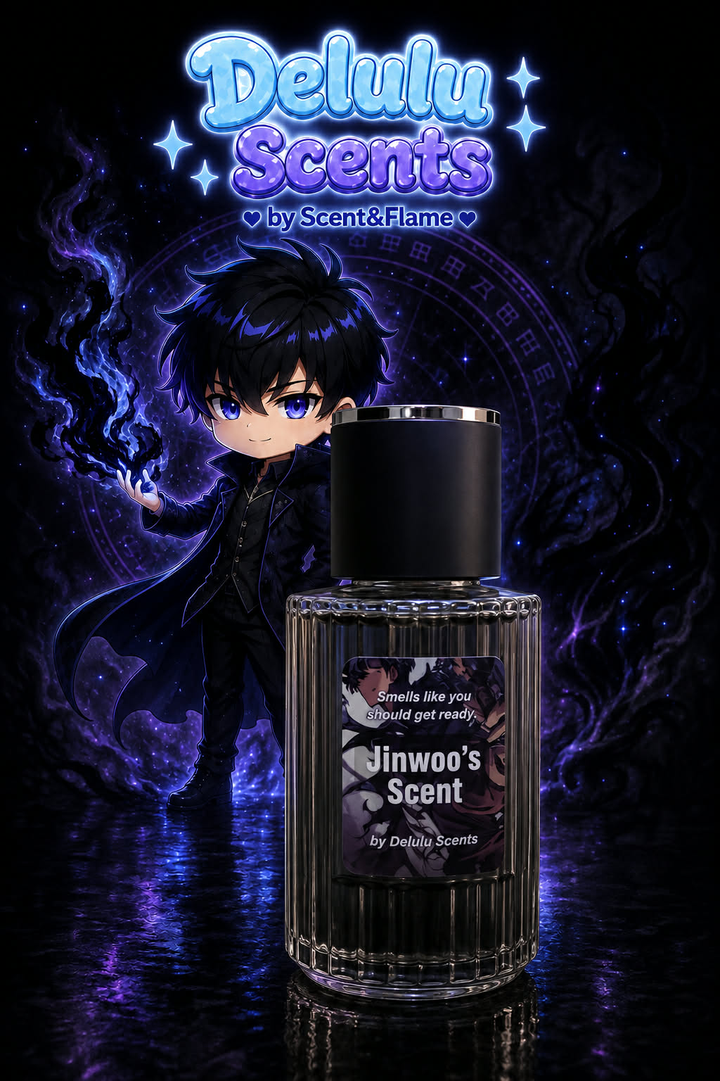 Solo Leveling Jinwoo Cologne