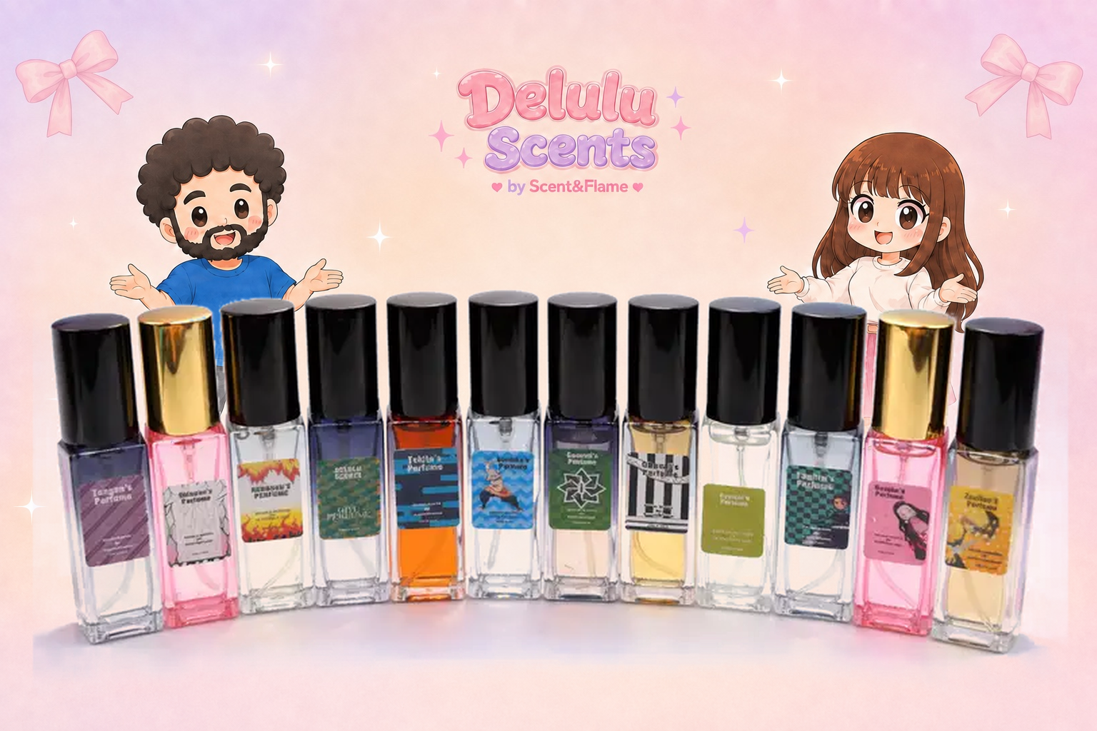 Demon Slayer (Kimetsu No Yaiba) - 13 Character Inspired Perfumes
